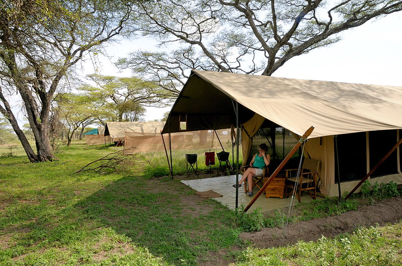 african safari camping